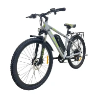 Электровелосипед INTRO Sport GT серо-зеленый